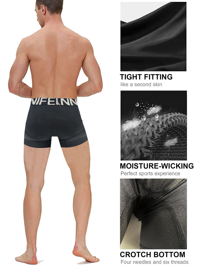 Men's sports boxers ZP21001A 3pcs in a pack