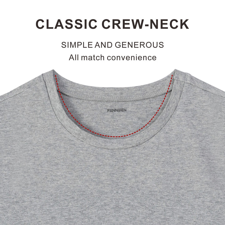 Men's T-shirts U-neck TXU001 - 3 pcs per pack