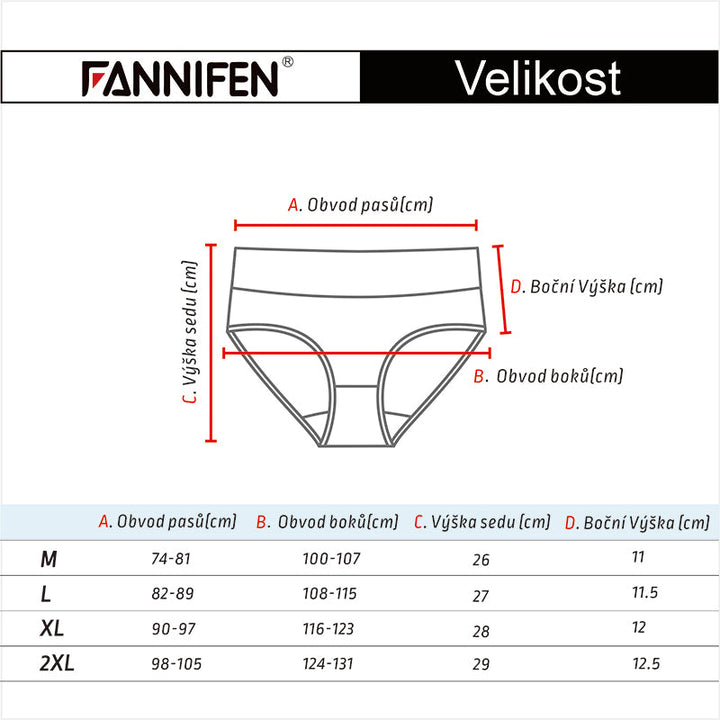 Women's cotton panties YW4182 - 3 pcs in a pack