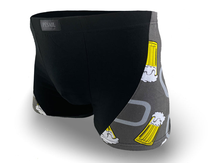 Men's boxers Beer G507 - 4 pcs in a pack