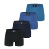 Men's bamboo boxers M6798AL 4pcs in a pack