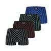 Men's Cotton boxer woven strip G5206 - 4pcs in a pack