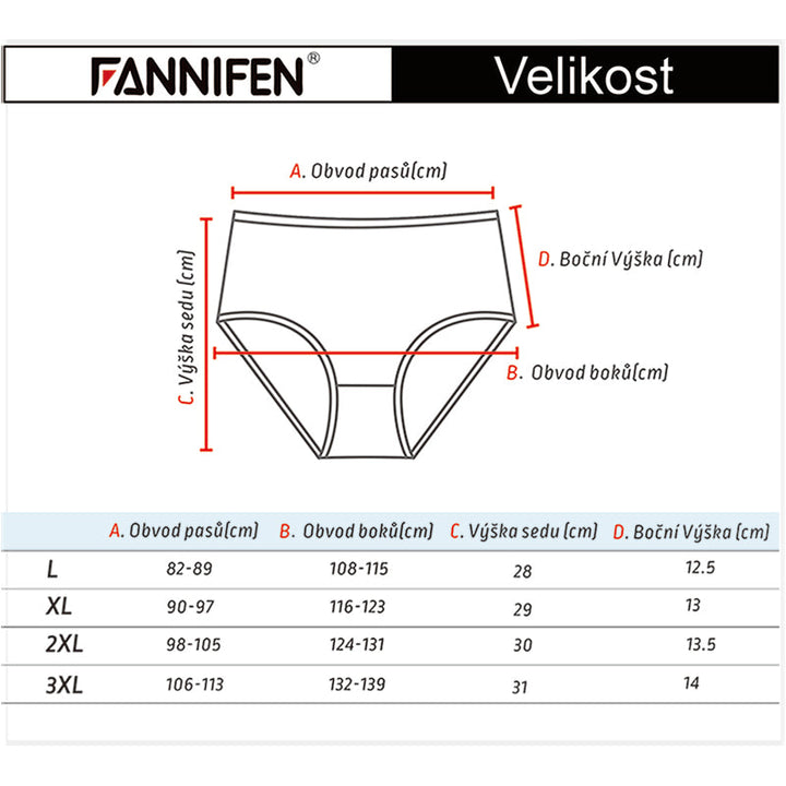 Women's high-waisted panties RM0031 - 3 pcs in a pack