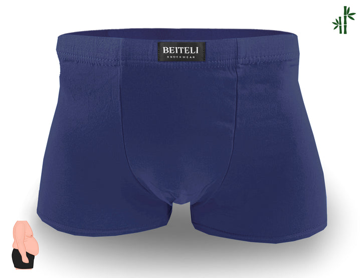 Men's Loose Breathable Soft Moisture-Wicking with Fly Underwear FM602, 4 pieces per pack