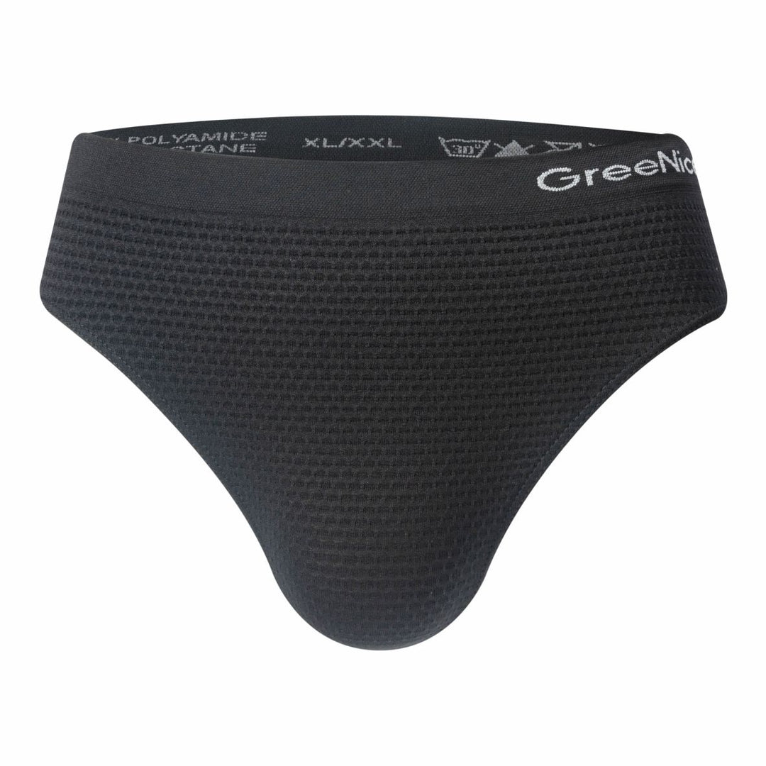 Seamless plain panties GREE-3454 - 3 pcs in a package