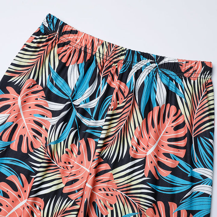 Women's capri leggings FOREST J706A