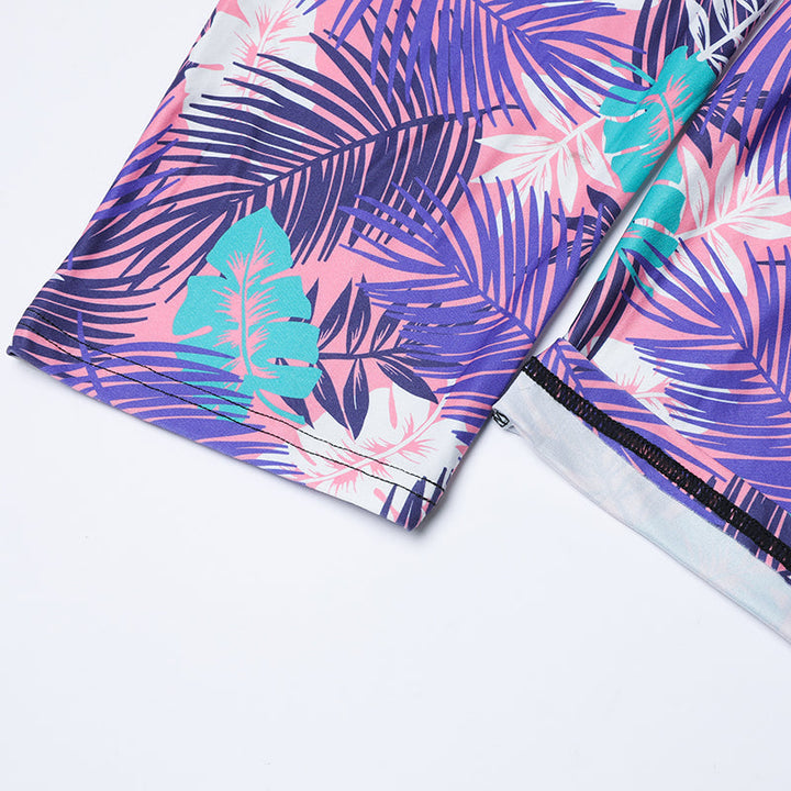 Women's capri leggings LEAVES J707B