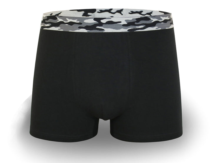 TEEN Cotton Classic Soft boxer shorts CAMOUFLAGE LG5140 - 4 pieces per pack