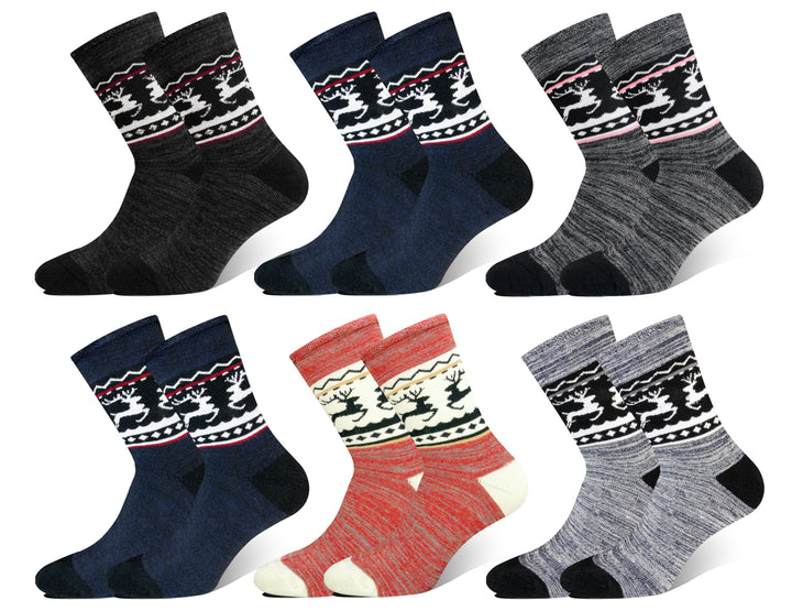 Women's thermal socks SOB SSW056 4 pairs