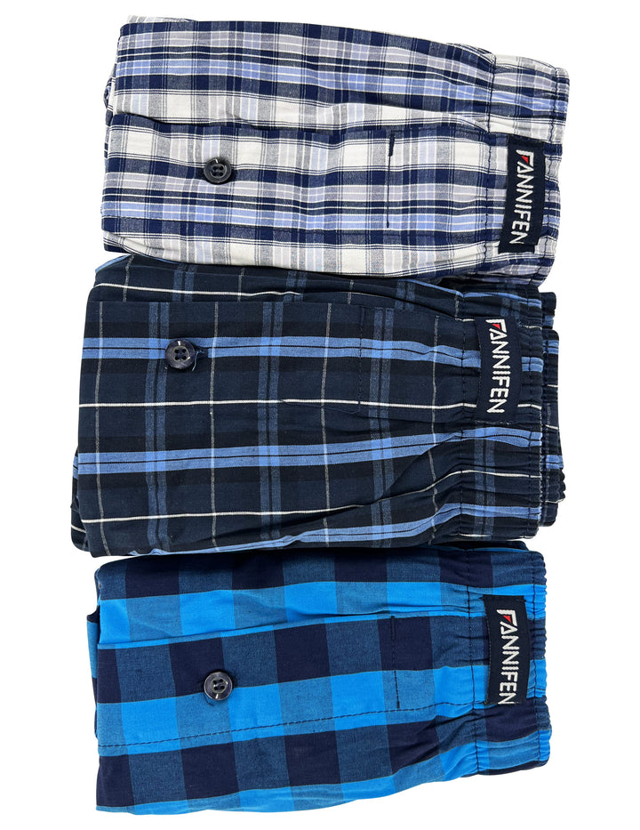 FANNIFEN Men's Striped Shorts FAN-J20201 - 3 pieces per pack