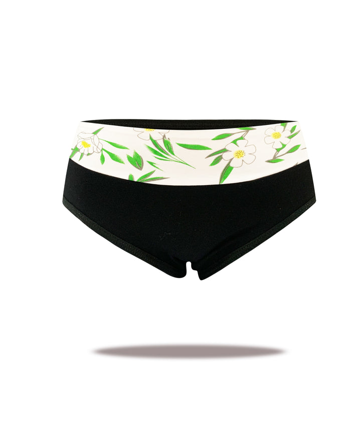 Women's cotton panties FLOWERS YW4126 -3 pcs per pack