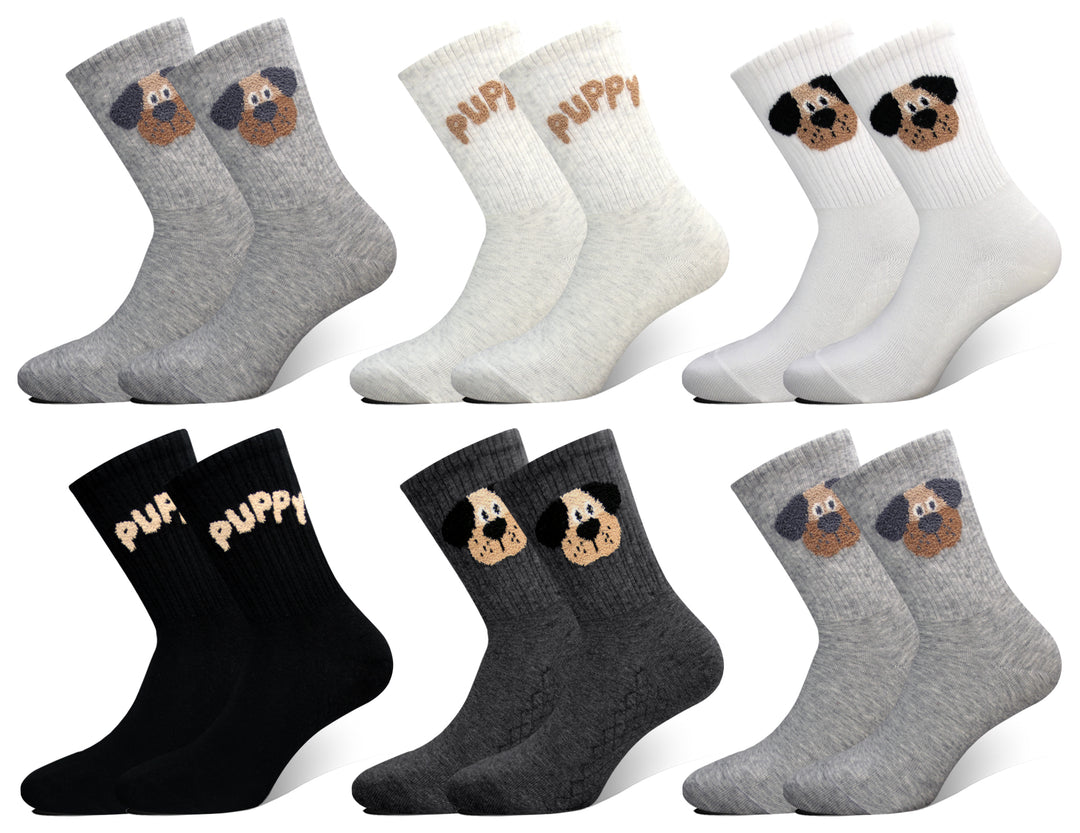 Women's ALPACA thermal socks PUPPY MX653 6 pairs