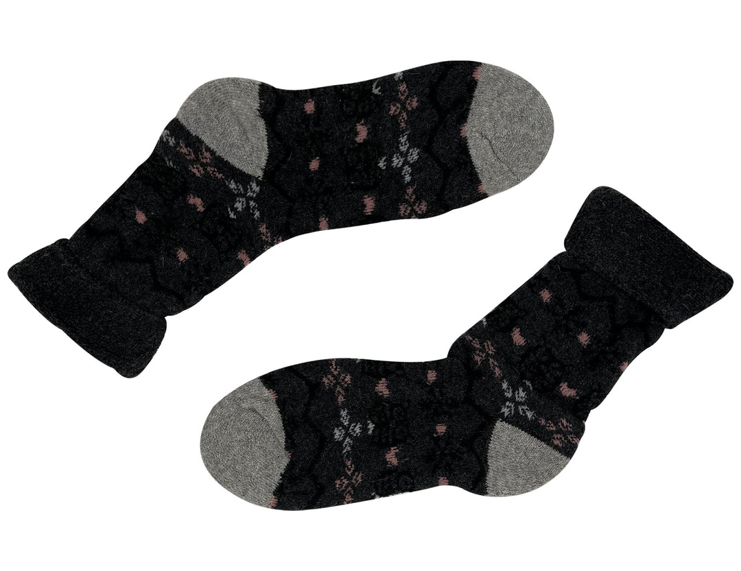 Women's woolen thermal socks YZ31 - 4 pairs