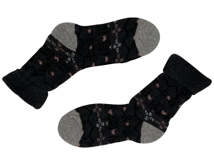 Women's woolen thermal socks YZ31 - 4 pairs