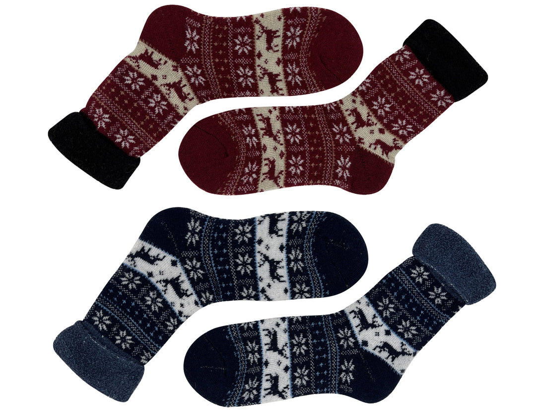 Women's wool thermal socks Sob YZ33 4 pairs