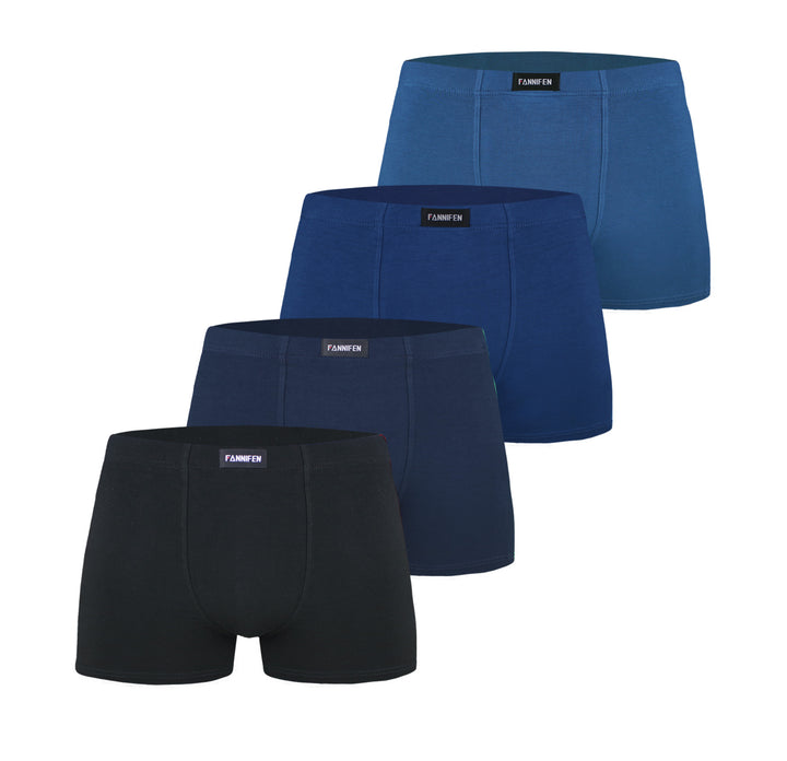 Men's bamboo soft flexible breathable boxers M6755 4pcs in a pack