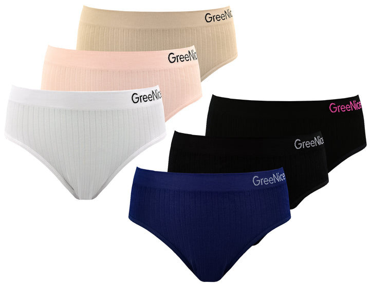Seamless soft comfort panties GREE-6572 - 3 pcs in a pack