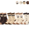 Kinder-Thermo-Baumwollsocken, bequem für den Alltag QM507, 6 Paar
