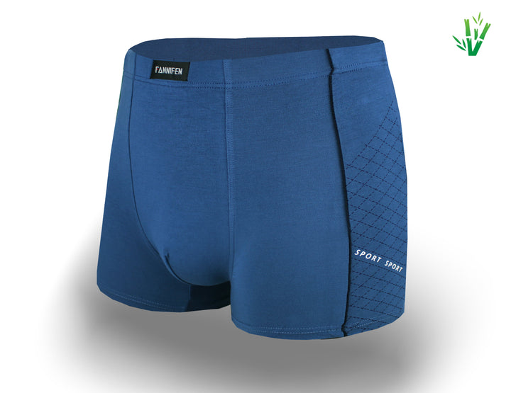 Men's bamboo soft flexible breathable boxers M6755 4pcs in a pack