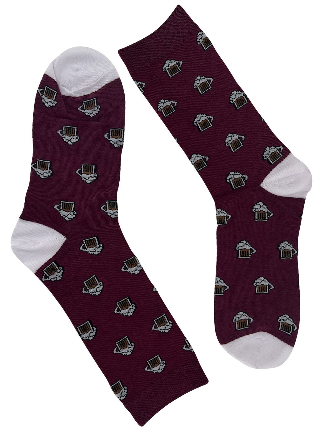 Women's funny socks BEER NY06 6 pairs