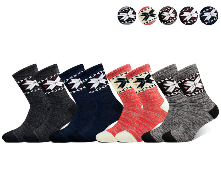 Women's thermal soft health breathable light stretchable socks SSW057 4 pairs