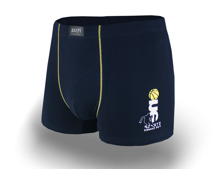 TEEN sports classic flexible cotton boxer shorts U5152 - 4 pieces per pack