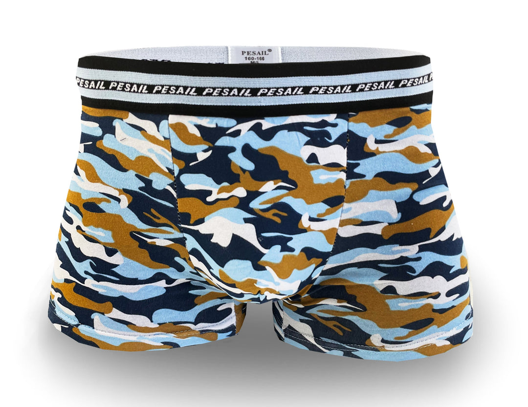 Teen boxers CAMO U1076 4pcs in a pack
