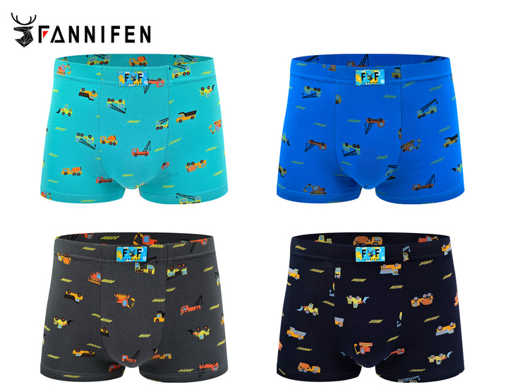 Boys' boxer shorts Cars XQ2675 4 pieces per pack