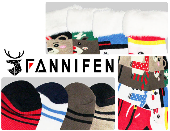 Women's Thermal Soft Christmas Comfortable Socks FK8205 3 pairs per pack