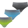 Seamless panties STRIPES GREE-6457 - 3 pcs in a pack
