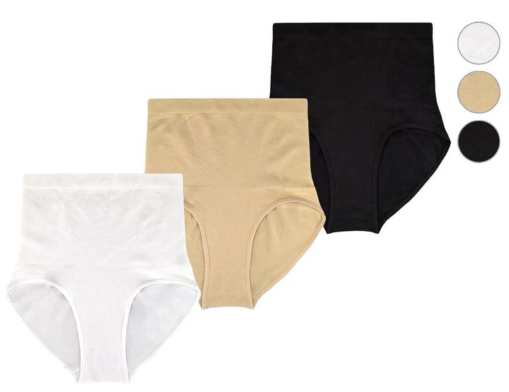 Seamless compression soft flexible everyday breathable panties GREE-6626 - 2 pcs in a pack