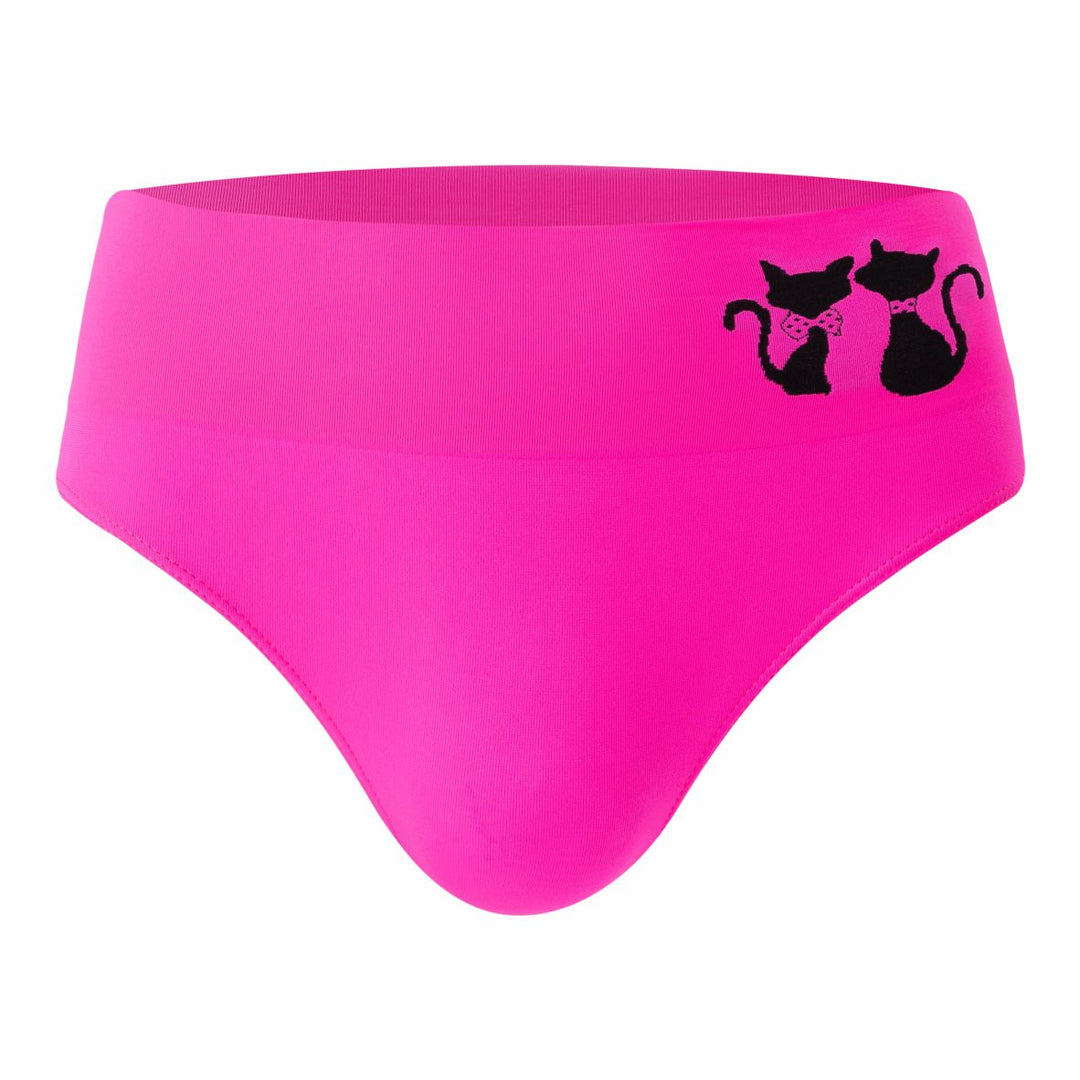 High waisted seamless panties GREE-6312 -3pcs in a package