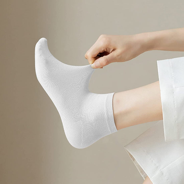 Women's bamboo ankle socks xw2601 6 pairs