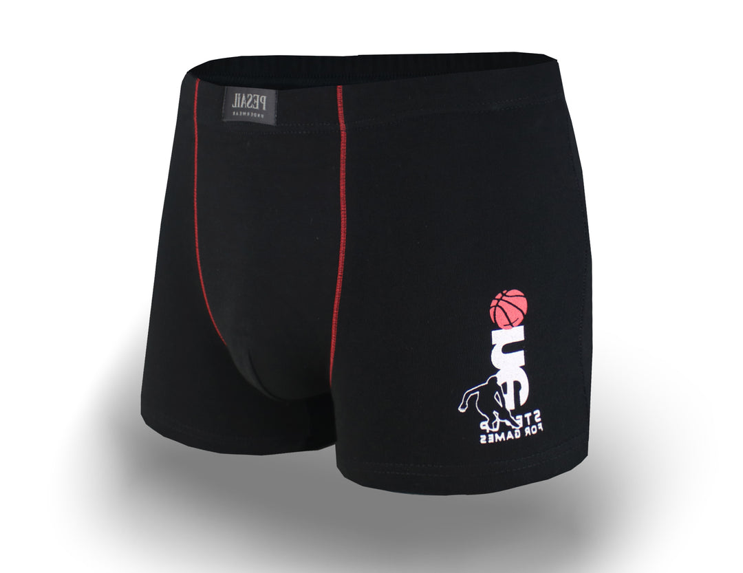 TEEN sports classic flexible cotton boxer shorts U5152 - 4 pieces per pack