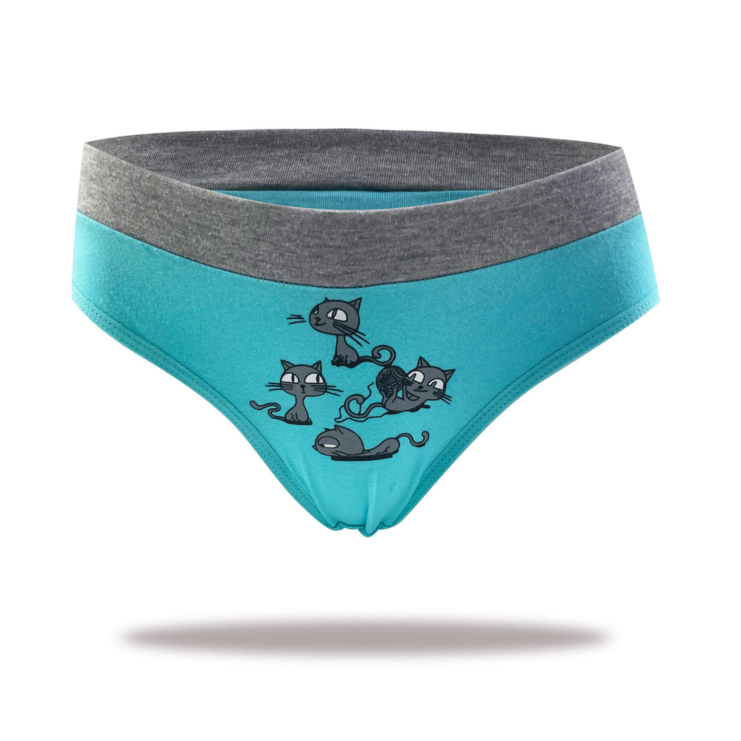 Women's classic panties CATS YW4027 3pcs