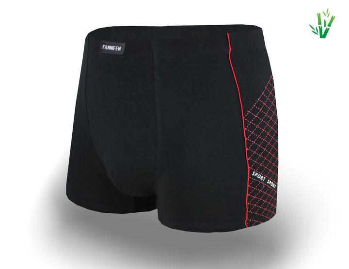 Men's bamboo soft flexible breathable boxers M6755 4pcs in a pack