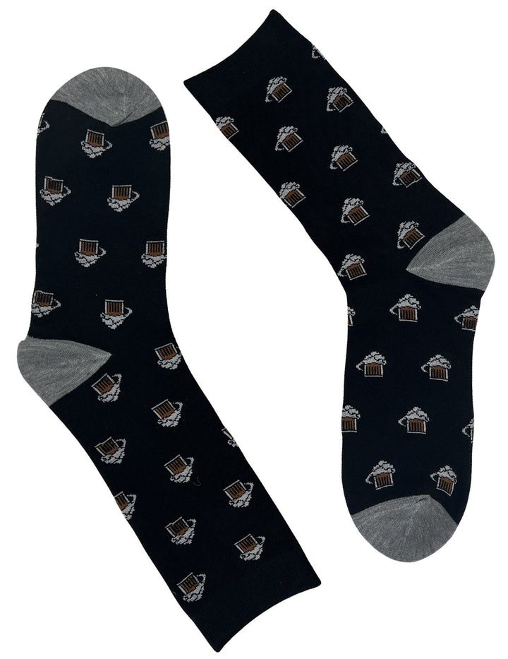 Women's funny socks BEER NY06 6 pairs