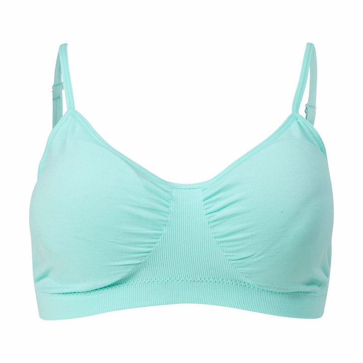 Women Wireless Comfortable Push Up No Underwire Full Support Lift Bralette Everyday Seamless Padded Bra GREE-3532 - 2 pcs