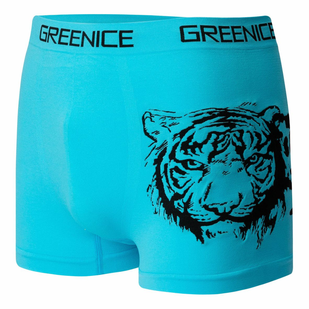 Men's seamless boxers GREE-7664 - 4 pieces in a pack
