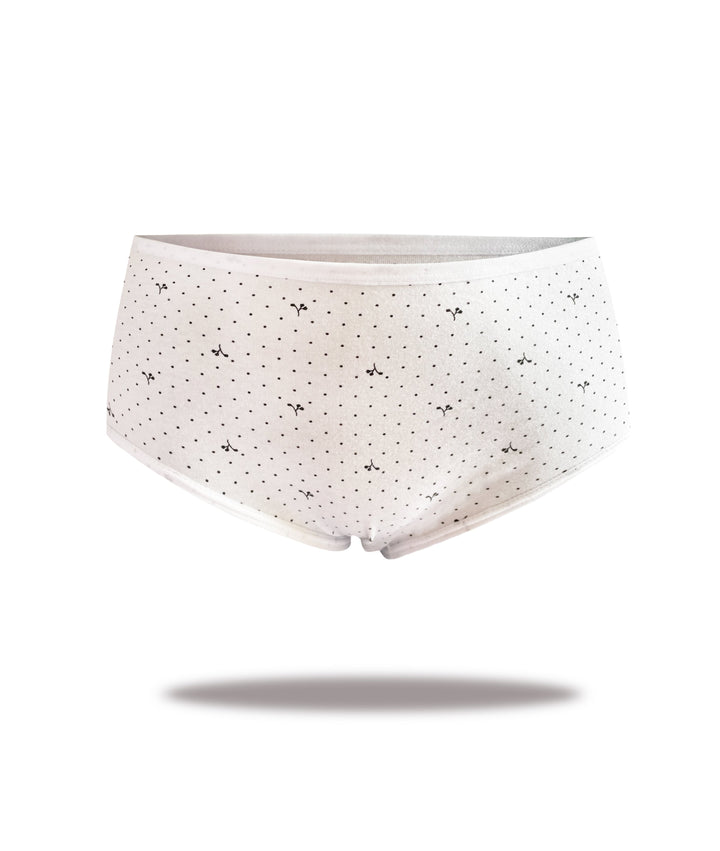 Women's high-waisted panties YW4142 - 3 pieces in a pack