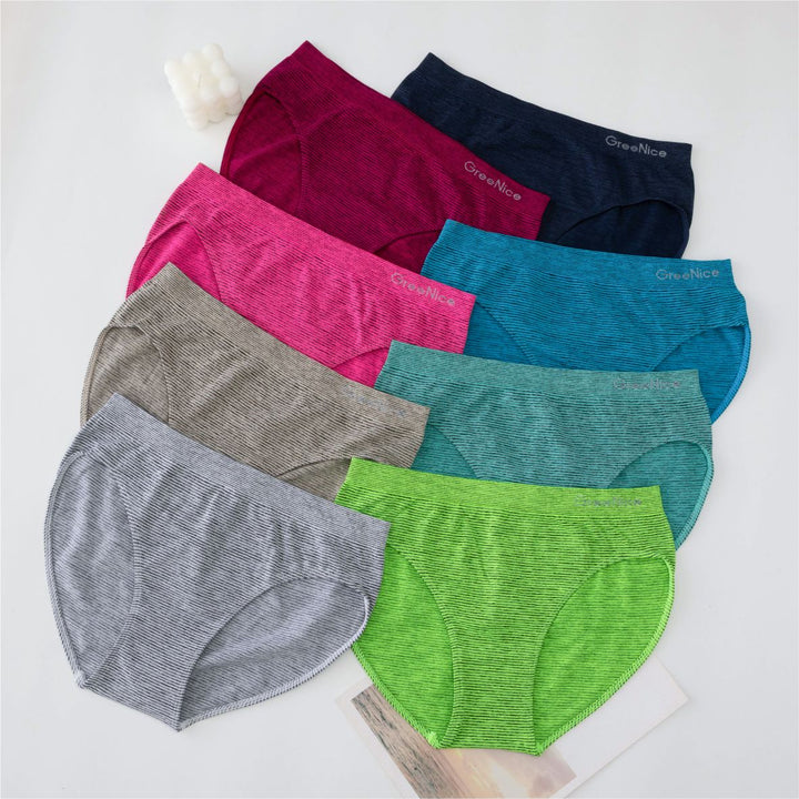 Women's seamless panties GREE-6066 - 3 pcs in a pack