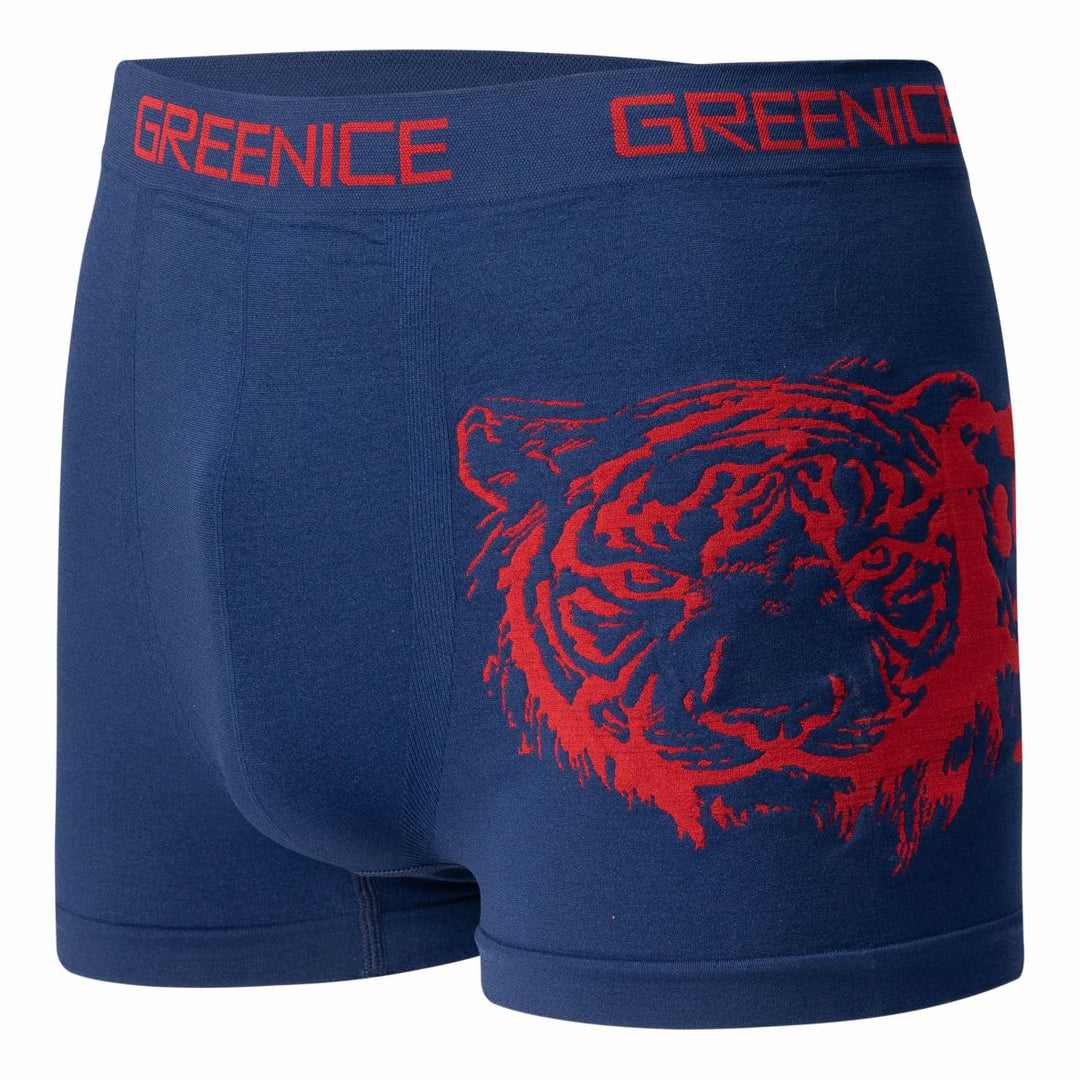 Men's seamless boxers GREE-7664 - 4 pieces in a pack