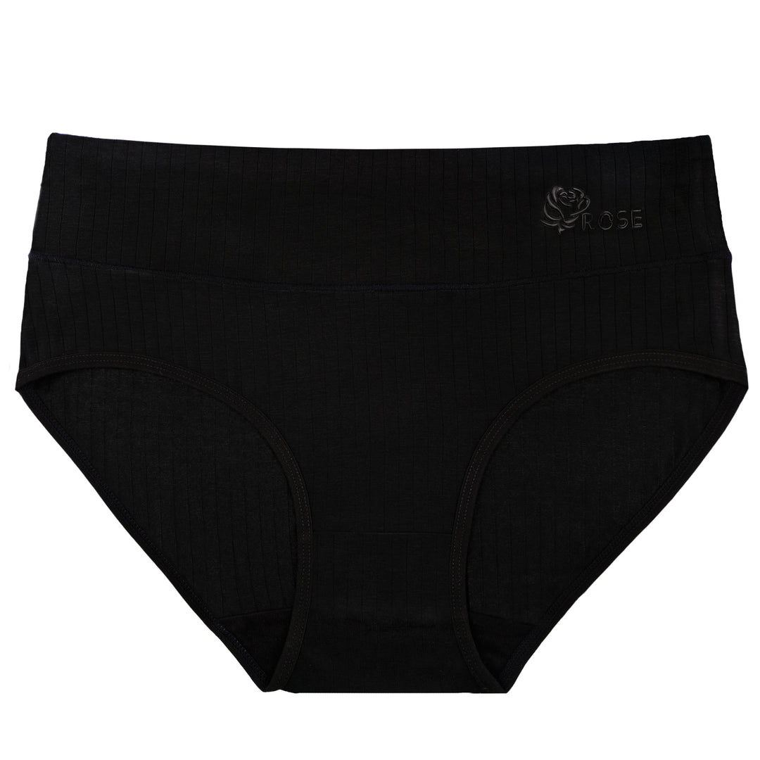 Women's high-waisted bamboo classic smooth panties RM0036 - 3 pieces in a pack
