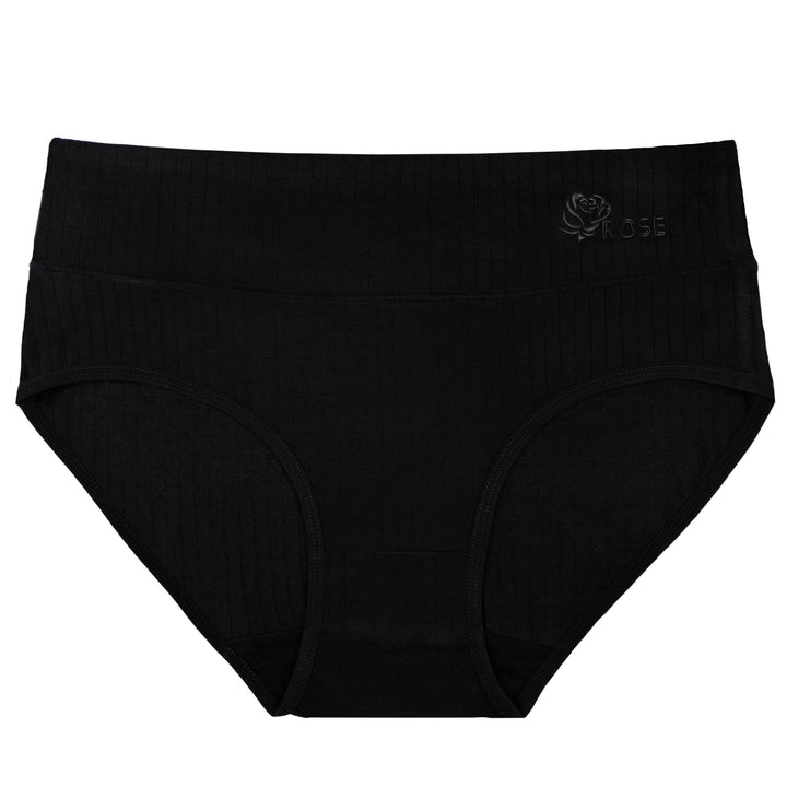 Women's high-waisted bamboo classic smooth panties RM0036 - 3 pieces in a pack
