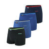 Men's bamboo boxers M6761 4pcs in a pack