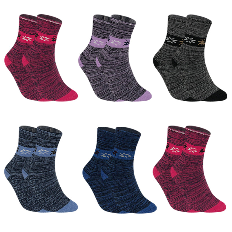Women's medical thermal socks SSW035 - 4 pairs