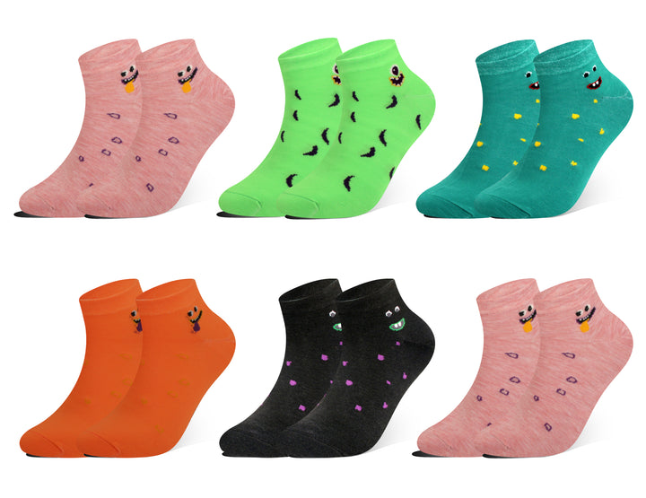 Women's fun socks IW5628 6 pairs