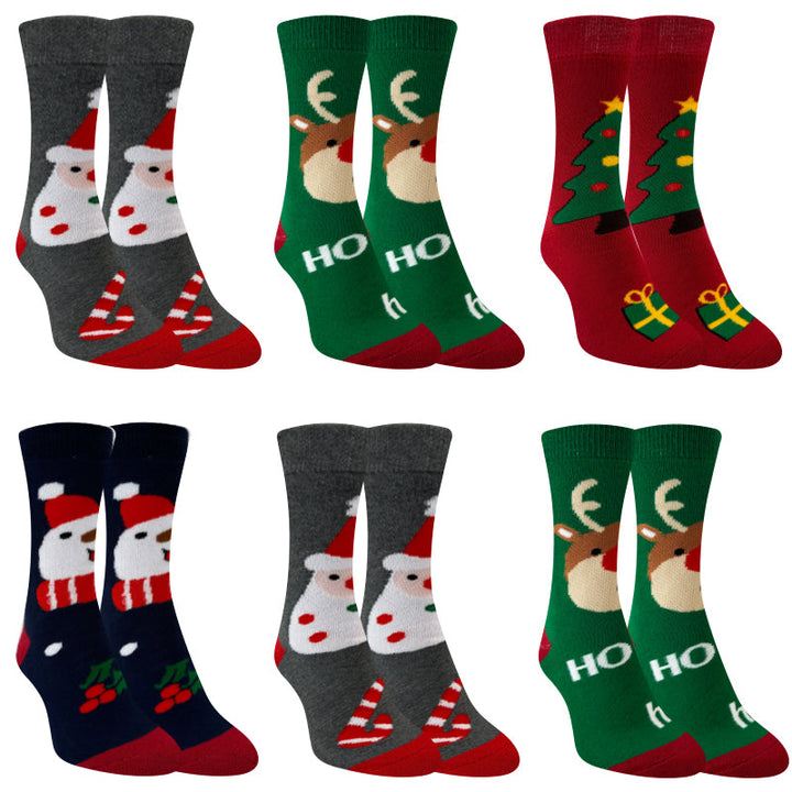Christmas thermal socks SDW500 6 pairs