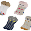 Fröhliche Mädchensocken QW2021, 6 Paar