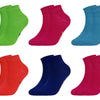 Damen-Knöchelsocken XW2603, 6 Paar